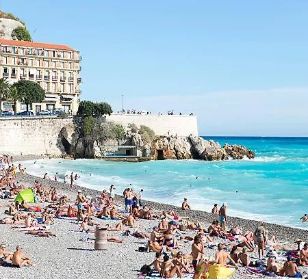 Studio Neuf 25 M2, Terrasse 35 M2 Proche Port Nice, Centre Ville Exterior foto